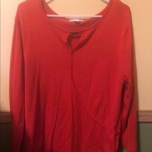 NY&CO orange sweater